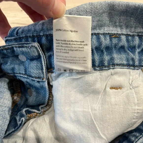 Insane Gene Jean Shorts Overalls Size Small - Picture 7 of 16